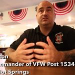 Jeff Horton Post Commander of VFW Post 1534 Desert Hot Spring